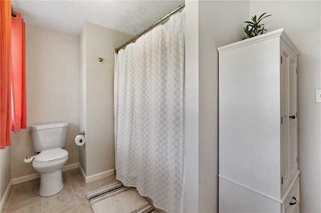 249 Clare Dr, North Strabane, PA 15317 - full bath with tile patterned flooring and curtained shower
