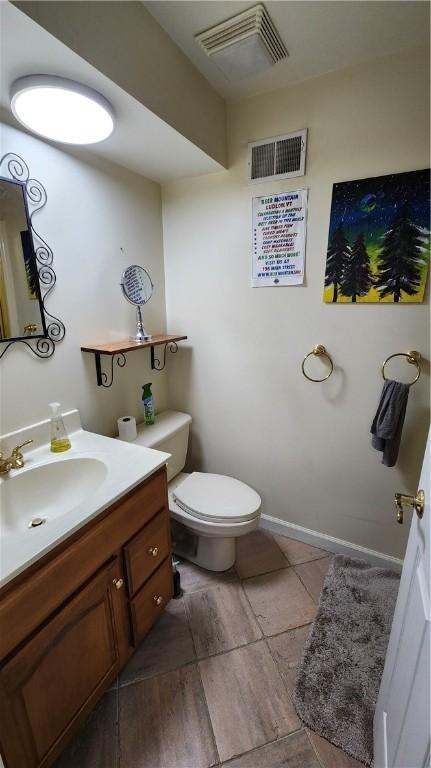 2583 Richard Rd, Franklin Park, PA 15090 - bathroom with vanity and tile patterned flooring