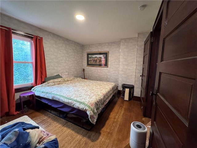 1077 Bechtol Ave, Sharon, PA 16146 - bedroom with dark wood-style flooring