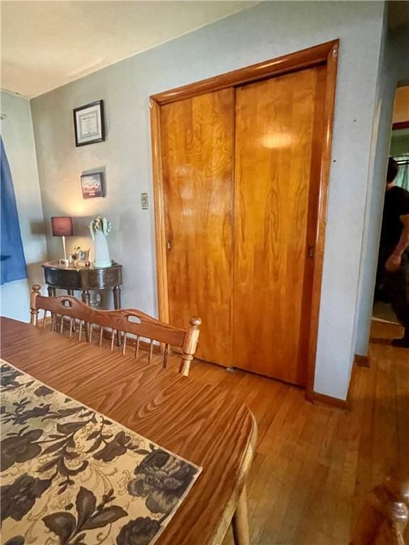 408 Ekin St, Elizabeth Twp/Boro, PA 15037 - dining area with wood finished floors