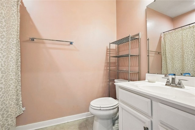 4022 Crown Dr, South Park, PA 15129 - full bathroom featuring tile patterned floors and vanity