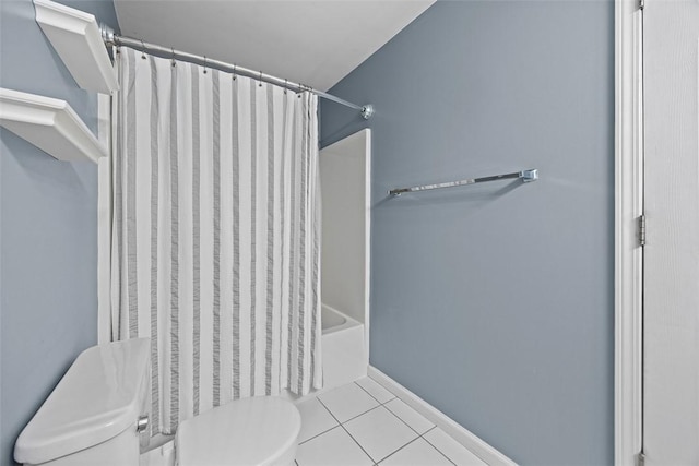 2692 Hunters Point Dr, Franklin Park, PA 15090 - full bathroom with tile patterned floors and shower / bath combo