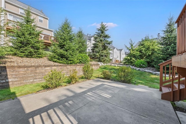 2692 Hunters Point Dr, Franklin Park, PA 15090 - view of patio / terrace featuring a residential view