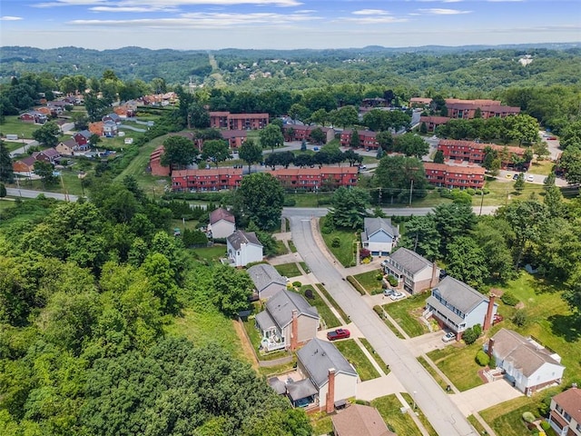108 Oak Pointe Dr, Monroeville, PA 15146 - aerial view of property and surrounding area with a forest