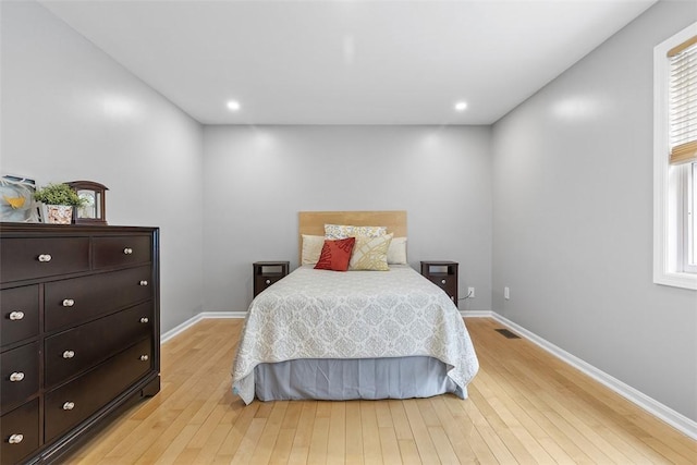 108 Oak Pointe Dr, Monroeville, PA 15146 - bedroom with light wood-style floors, multiple windows, and recessed lighting