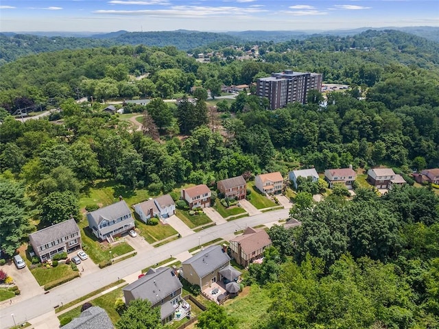 108 Oak Pointe Dr, Monroeville, PA 15146 - bird's eye view of a heavily wooded area
