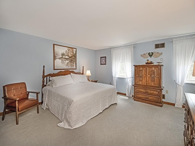 141 Clover Ln, Pine Twp, PA 15044 - bedroom featuring light colored carpet and multiple windows