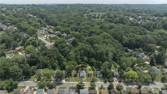 1155 Cedar Blvd, Mt Lebanon, PA 15228 - aerial perspective of suburban area featuring a forest