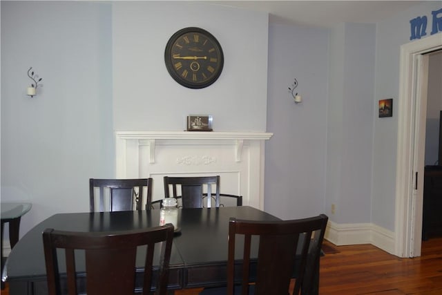 540 Mifflin Ave, Regent Square, PA 15221 - dining space with wood finished floors and baseboards