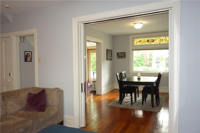 540 Mifflin Ave, Regent Square, PA 15221 - dining area with hardwood / wood-style flooring and healthy amount of natural light