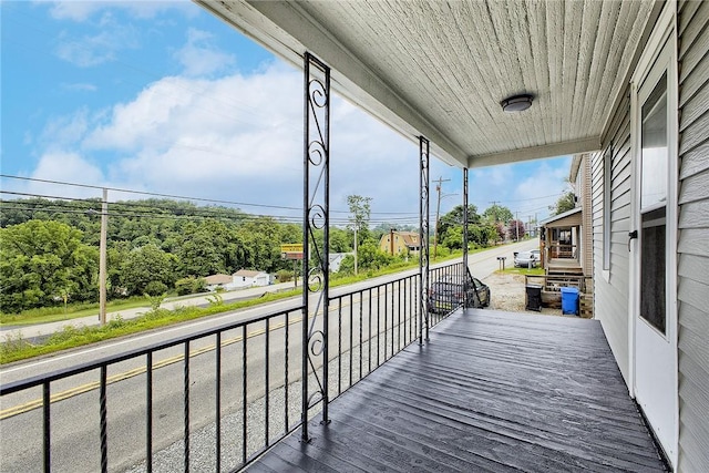 881 Main St, North Huntingdon, PA 15642 - view of wooden terrace