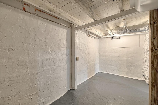 881 Main St, North Huntingdon, PA 15642 - view of unfinished basement