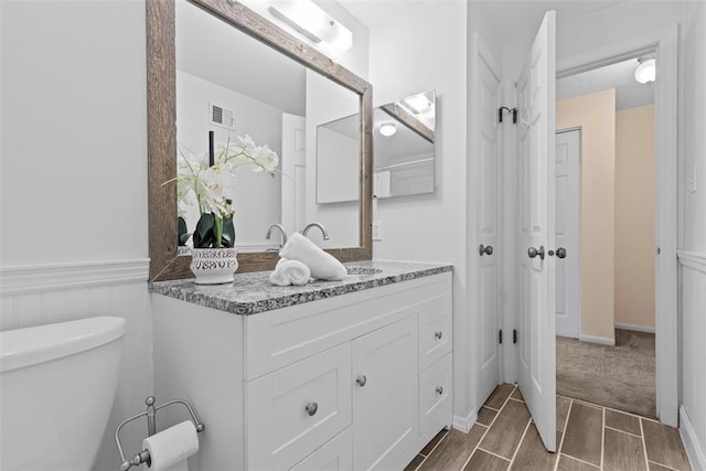 3080 E Bardonner Rd, Hampton, PA 15044 - bathroom featuring vanity and toilet