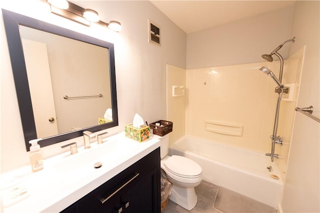 425 N Neville St Unit 302, Oakland, PA 15213 - bathroom featuring vanity, bathing tub / shower combination, and tile patterned floors