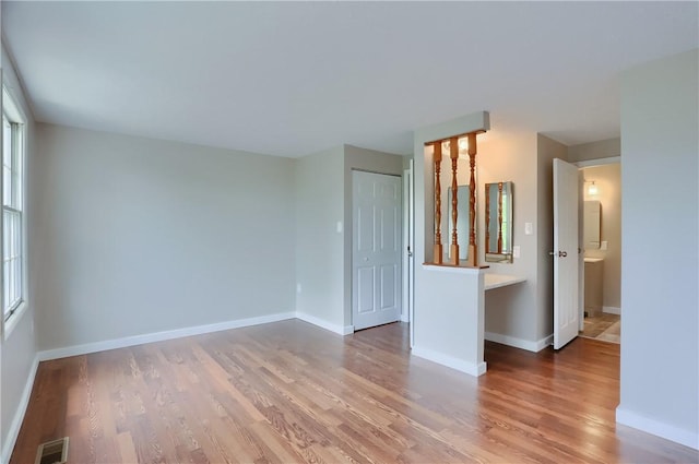 7311 Lafayette Sq, Hopewell Twp, PA 15001 - unfurnished room featuring wood finished floors and baseboards