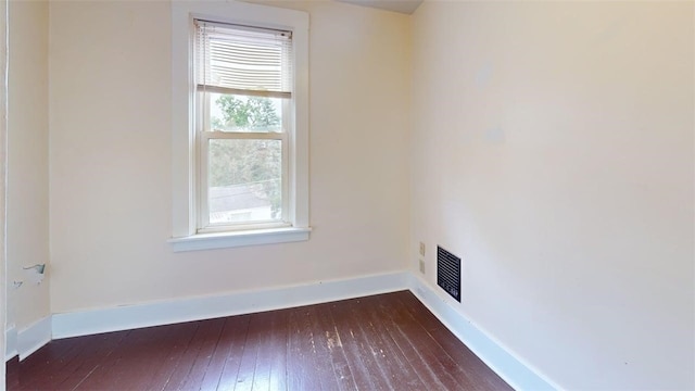 2945 Devlin St, Arlington, PA 15210 - unfurnished room featuring dark wood-type flooring and baseboards