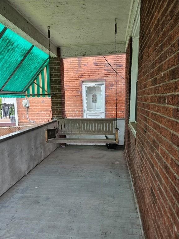2945 Devlin St, Arlington, PA 15210 - view of covered porch