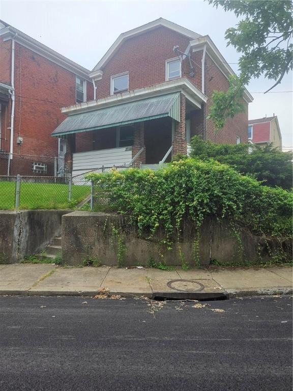 2945 Devlin St, Arlington, PA 15210 - view of front of home featuring brick siding