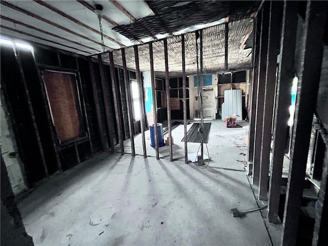 1300 Arlington Ave, Allentown, PA 15210 - miscellaneous room featuring concrete floors