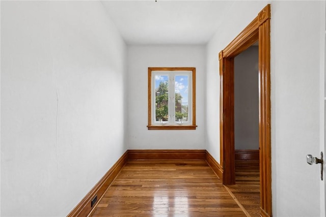 512 Alexander Ave, Southwest Greensburg, PA 15601 - empty room with wood-type flooring and baseboards