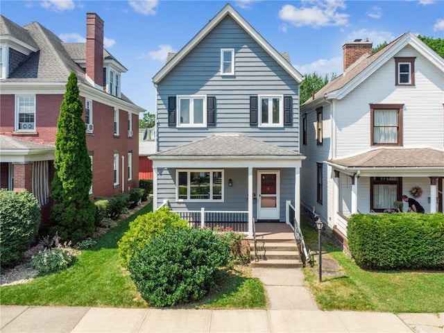 512 Alexander Ave, Southwest Greensburg, PA 15601 - view of front of property with covered porch