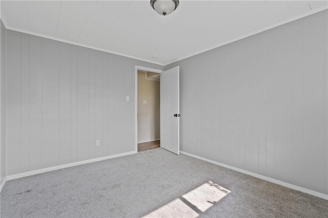 224 E End, Bullskin Twp, PA 15425 - empty room featuring ornamental molding and carpet floors