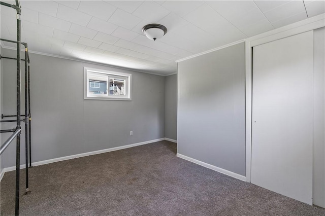 224 E End, Bullskin Twp, PA 15425 - below grade area featuring carpet and baseboards