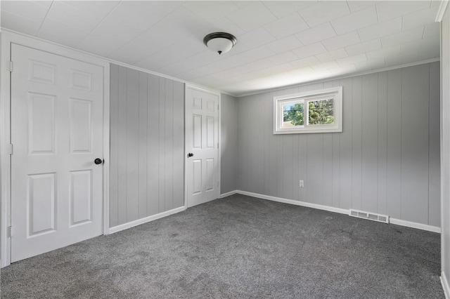 224 E End, Bullskin Twp, PA 15425 - unfurnished bedroom with dark carpet and a closet
