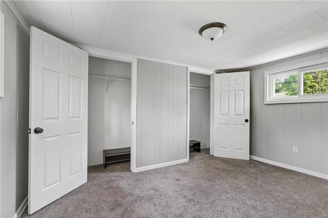 224 E End, Bullskin Twp, PA 15425 - unfurnished bedroom featuring carpet and two closets