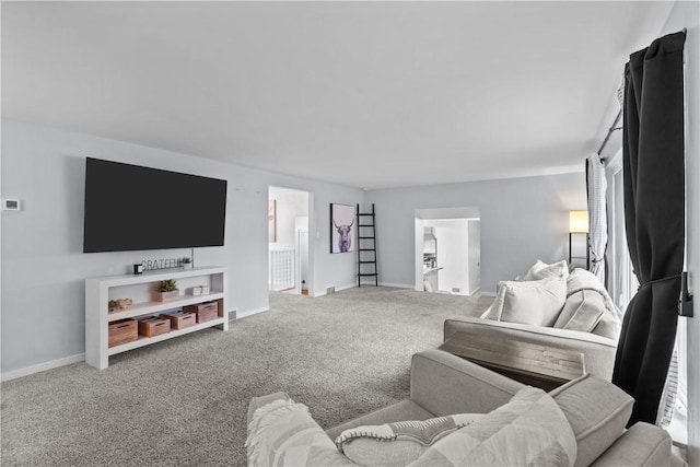 217 Westmont Rd, Ross Twp, PA 15237 - living room with carpet floors and baseboards