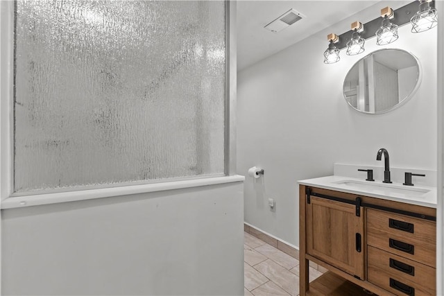 217 Westmont Rd, Ross Twp, PA 15237 - bathroom with vanity and baseboards