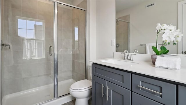 527 Cooper St Unit 3, Mccandless, PA 15090 - bathroom featuring vanity and a stall shower
