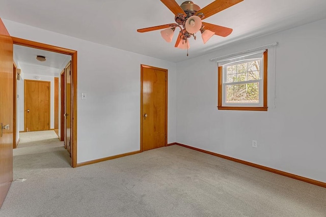 105 Eakin Dr, Brighton Twp, PA 15009 - unfurnished bedroom featuring carpet floors, ceiling fan, and a closet