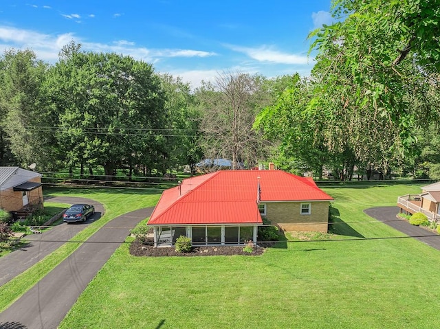 105 Eakin Dr, Brighton Twp, PA 15009 - view from above of property