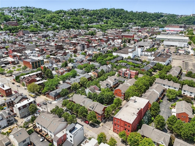 30 S 18th St, South Side, PA 15203 - aerial perspective of suburban area