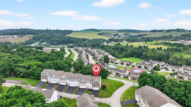2000 Moccasin Dr, South Strabane, PA 15301 - aerial view of residential area