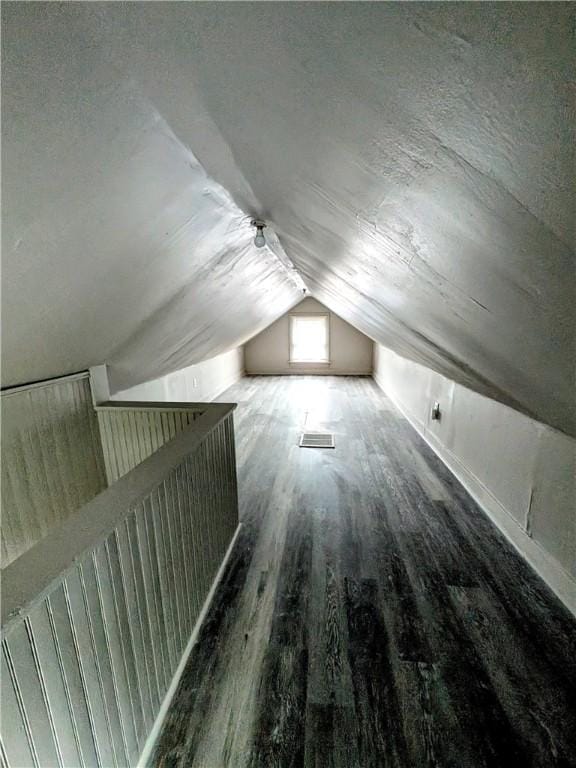 1819 Scott St, Mckeesport, PA 15132 - additional living space with wood finished floors and vaulted ceiling
