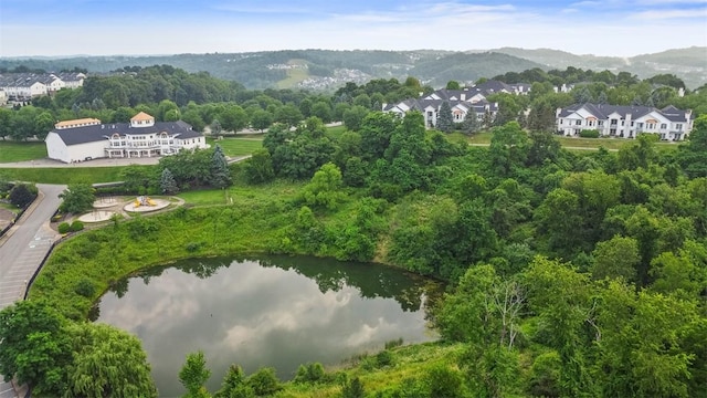 224 Adams Pointe Blvd Unit 1, Adams Twp, PA 16046 - drone / aerial view of a water and mountain view