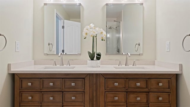 224 Adams Pointe Blvd Unit 1, Adams Twp, PA 16046 - bathroom featuring double vanity