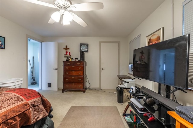 1029 3rd St, Baden, PA 15005 - bedroom with carpet floors and a ceiling fan