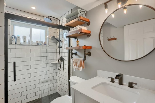 1445 Raven Dr, Pittsburgh, PA 15243 - full bath with tiled shower and vanity