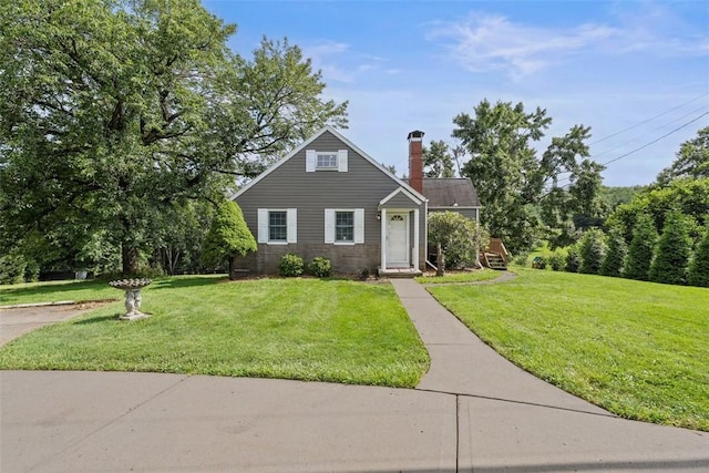 2324 Mcaleer Rd, Franklin Park, PA 15143 - bungalow-style house with a front lawn and a chimney