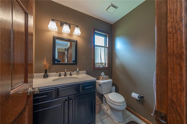 803 Birch Field Ct, Marshall, PA 15090 - bathroom with tile patterned flooring and vanity