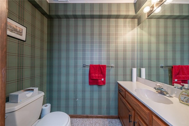 803 Birch Field Ct, Marshall, PA 15090 - half bath with toilet and vanity