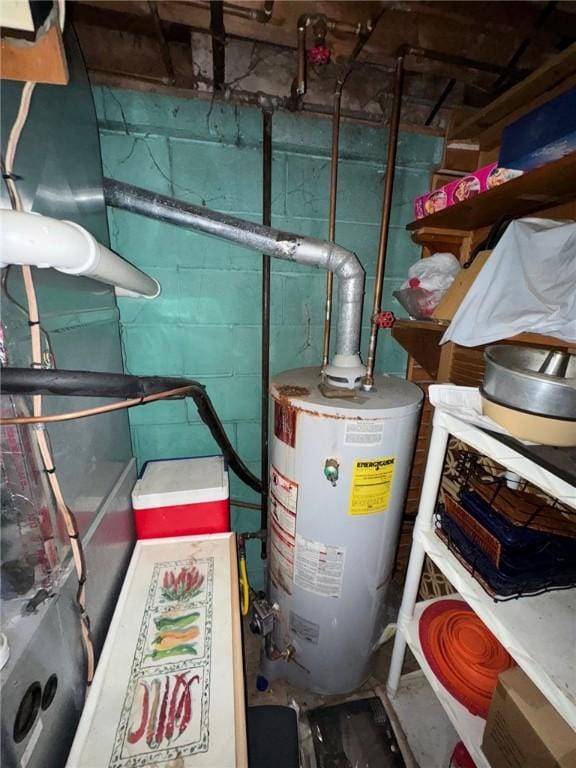 155 Roosevelt Ave, Stowe Twp, PA 15136 - utility room with water heater