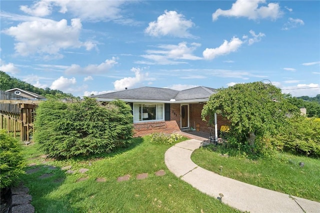 161 Thorne Dr N, Franklin Twp, PA 15301 - view of front of property with brick siding and a front lawn