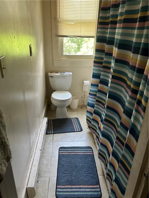 3134-3136 Huxley St, Sheraden, PA 15204 - bathroom with tile patterned floors and a shower with curtain