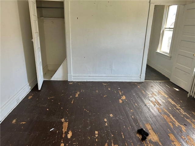 3134-3136 Huxley St, Sheraden, PA 15204 - unfurnished bedroom featuring wood-type flooring and baseboards
