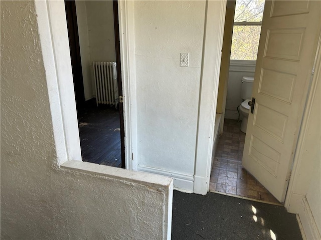 3134-3136 Huxley St, Sheraden, PA 15204 - hall with radiator