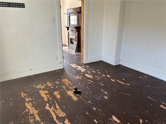 3134-3136 Huxley St, Sheraden, PA 15204 - unfurnished room with hardwood / wood-style floors and baseboards